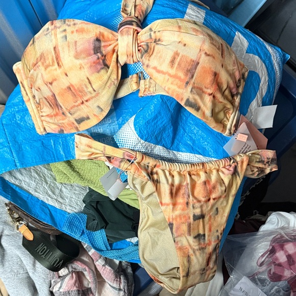 Cult Gaia Gold Bikini - Picture 1 of 3